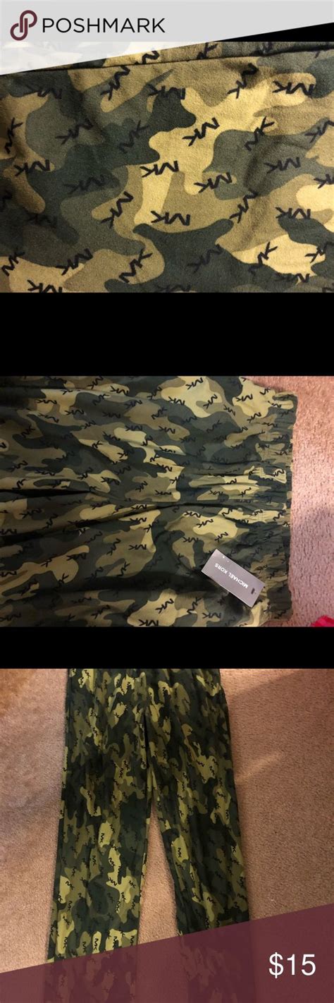 michael kors camo pajamas mens|Michael Kors pajamas for women.